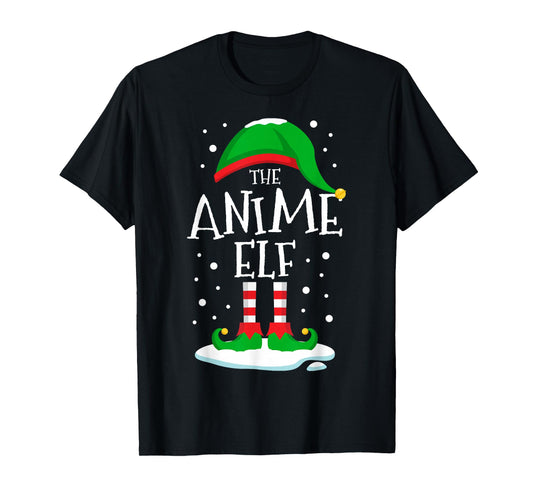 The Anime Elf Christmas Family Matching Xmas Group Funny T-Shirt