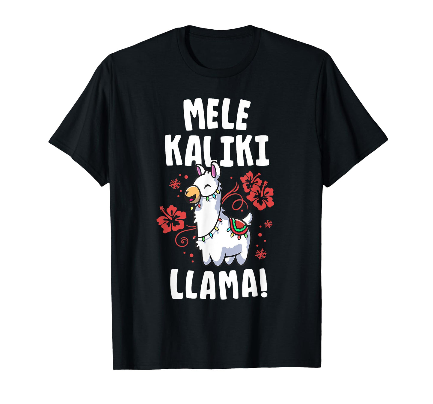 Mele Kalikimaka Shirt For Women Hawaiian Xmas Christmas T-Shirt