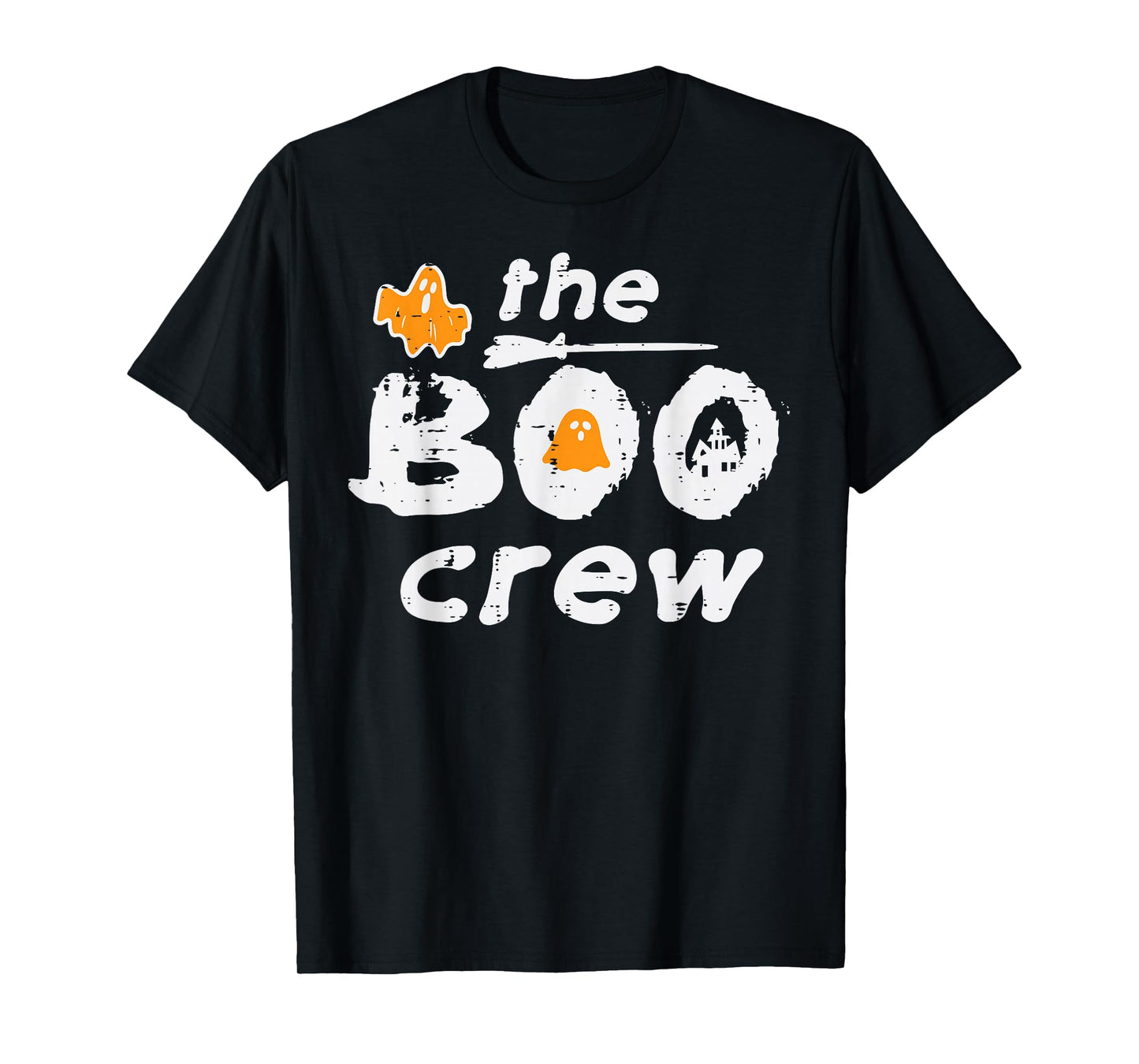 Halloween The Boo Crew Matching Costume Squad Men Women Kids T-Shirt