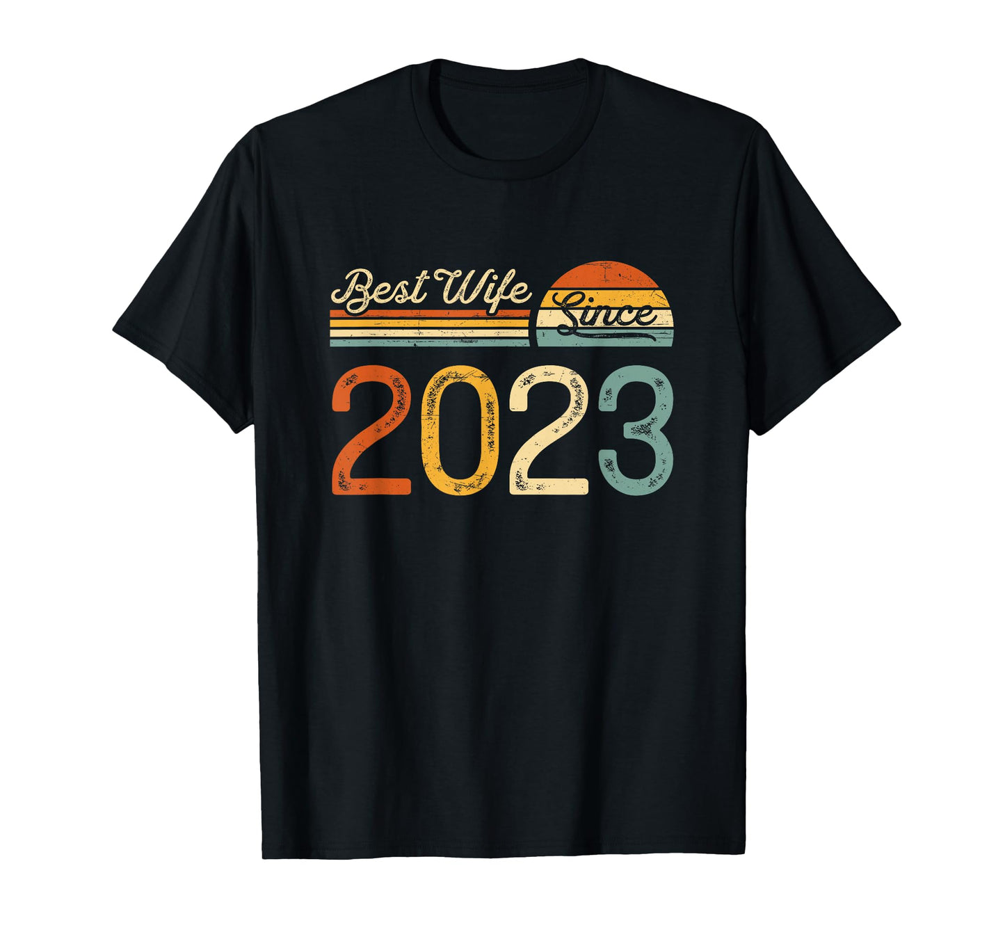 2nd wedding anniversary - Best Wife Since 2023 2 years T-Shirt