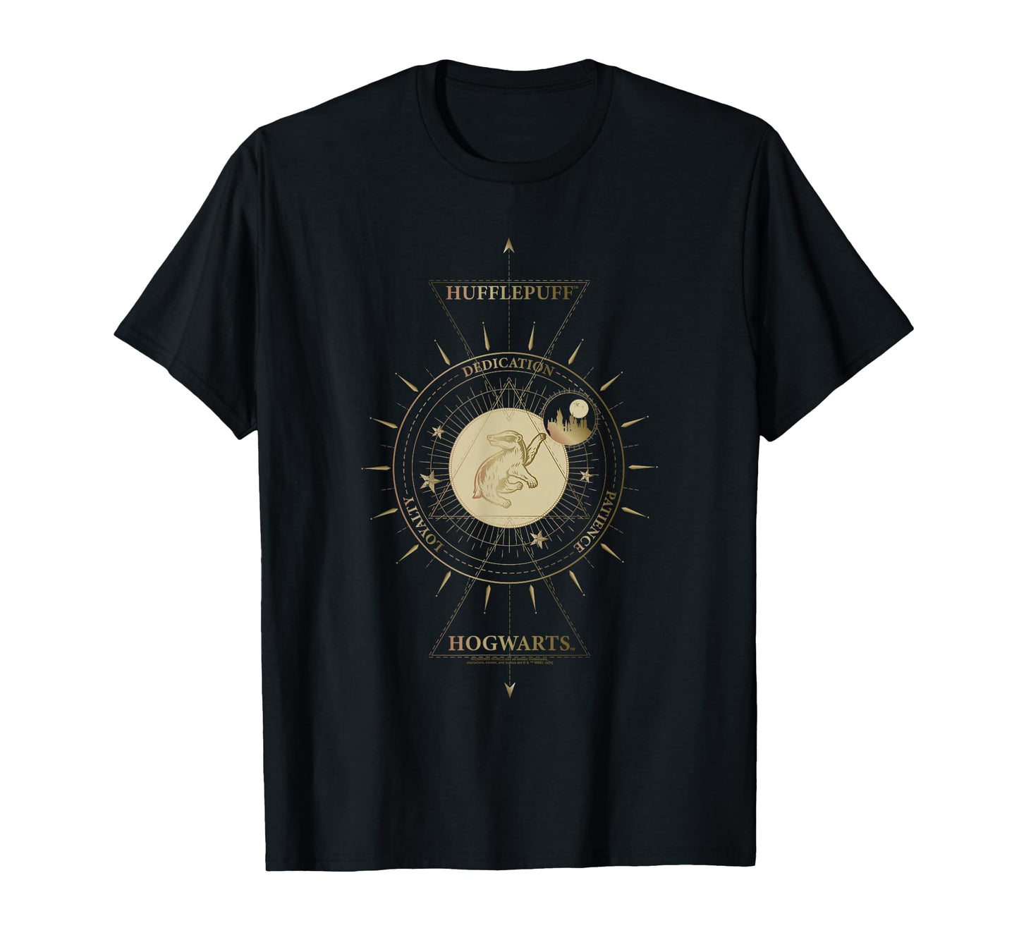 Harry Potter Mystical Hufflepuff Sign T-Shirt