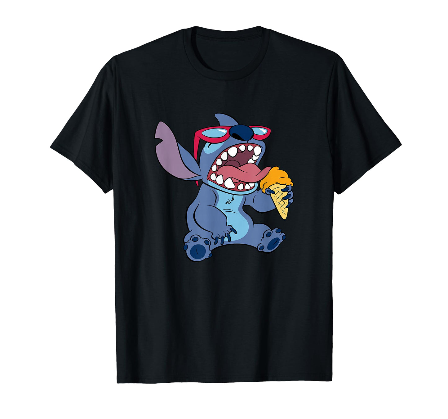 Disney Lilo & Stitch Ice Cream Treat Chill Stitch Portrait T-Shirt