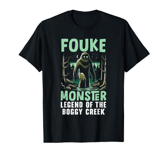 Fouke Monster Southern Sasquatch Cryptozoology Cryptid T-Shirt