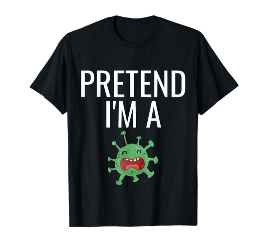 Pretend I'm A Germ Costume Funny Halloween Party Kids T-Shirt