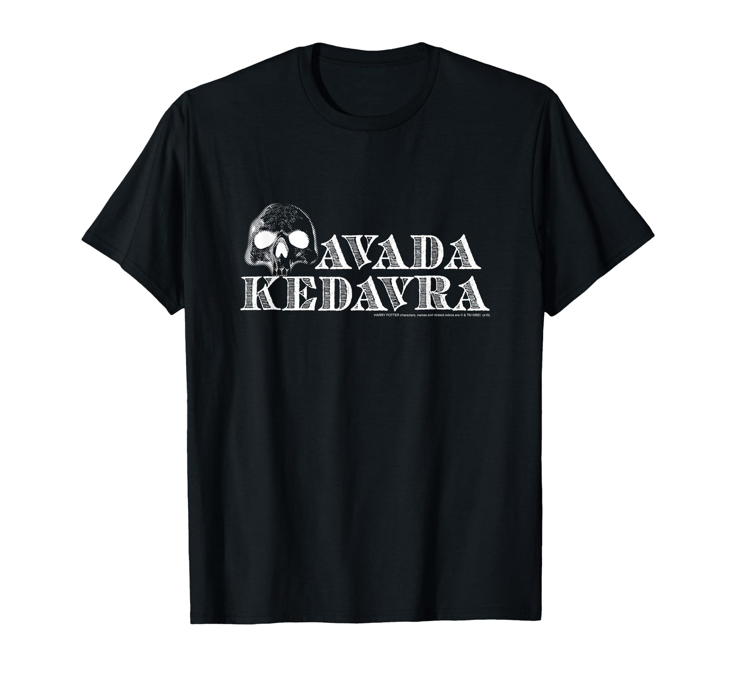 Harry Potter Avada Kedavra Skull T-Shirt