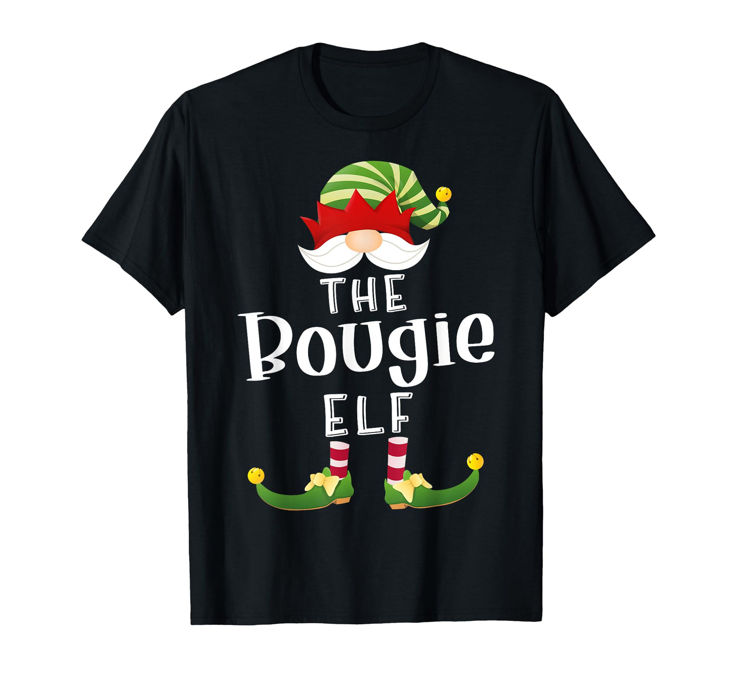 Bougie Elf Group Christmas Funny Pajama Party T-Shirt