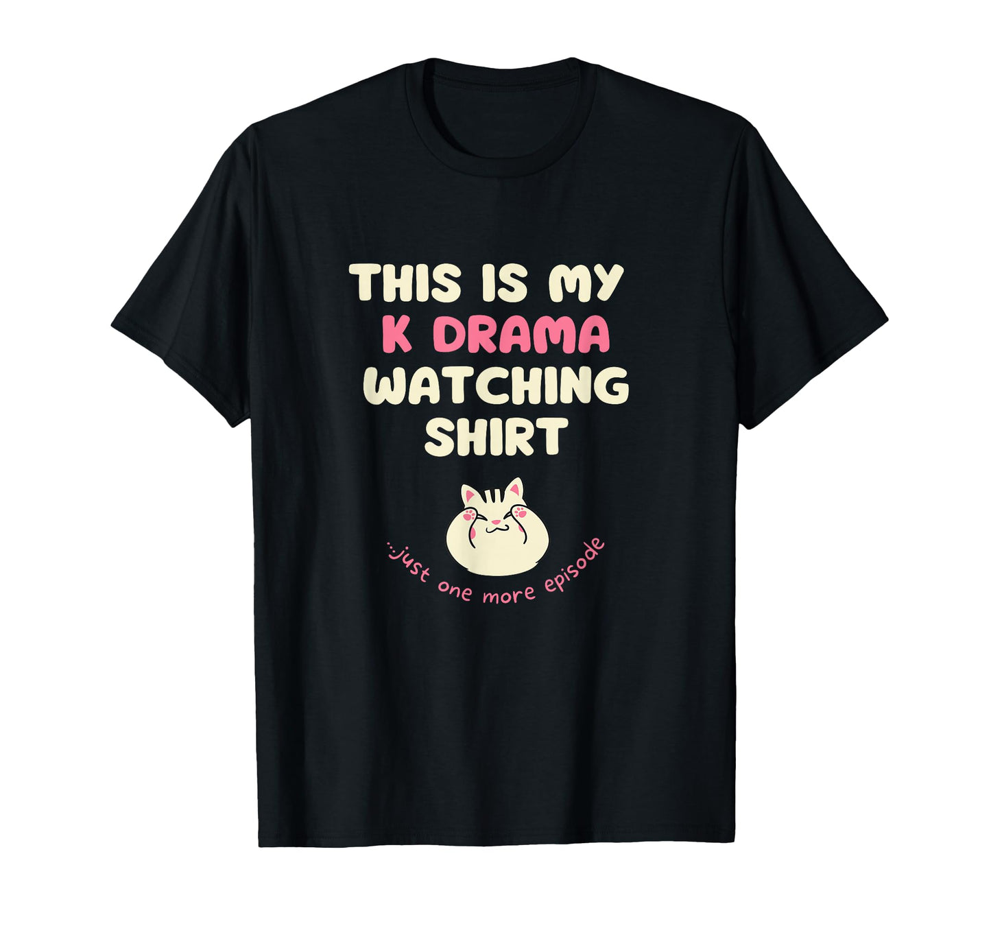 This is my kdrama watching shirt kawaii korean drama fan T-Shirt