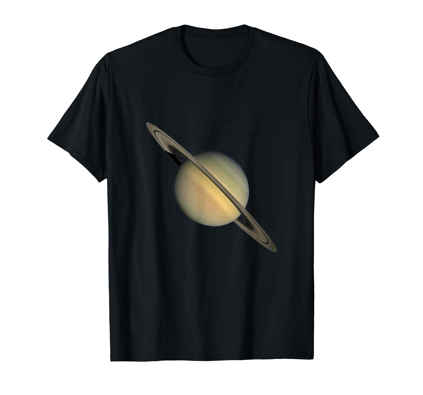 Saturn Print T-Shirt | Cool Space T Shirt T-Shirt