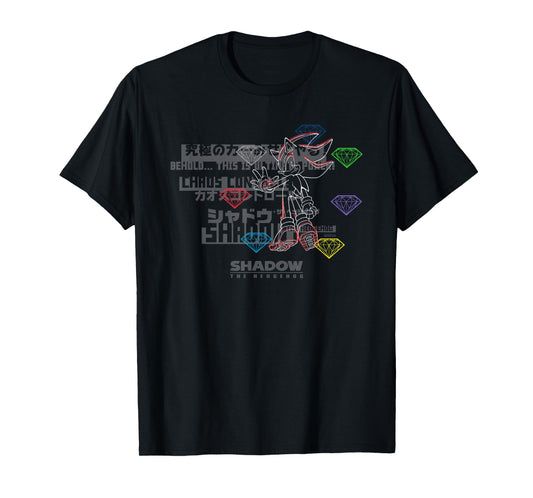 Sonic the Hedgehog, Shadow the Hedgehog - Intense Type T-Shirt