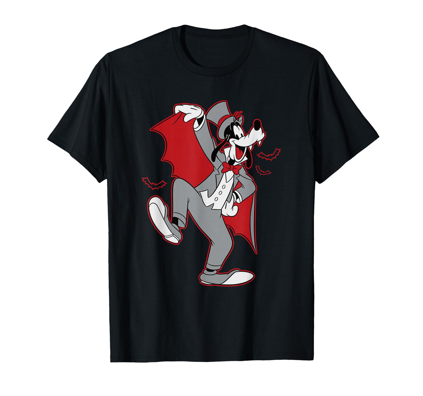 Disney Goofy in Dracula Halloween Costume T-Shirt