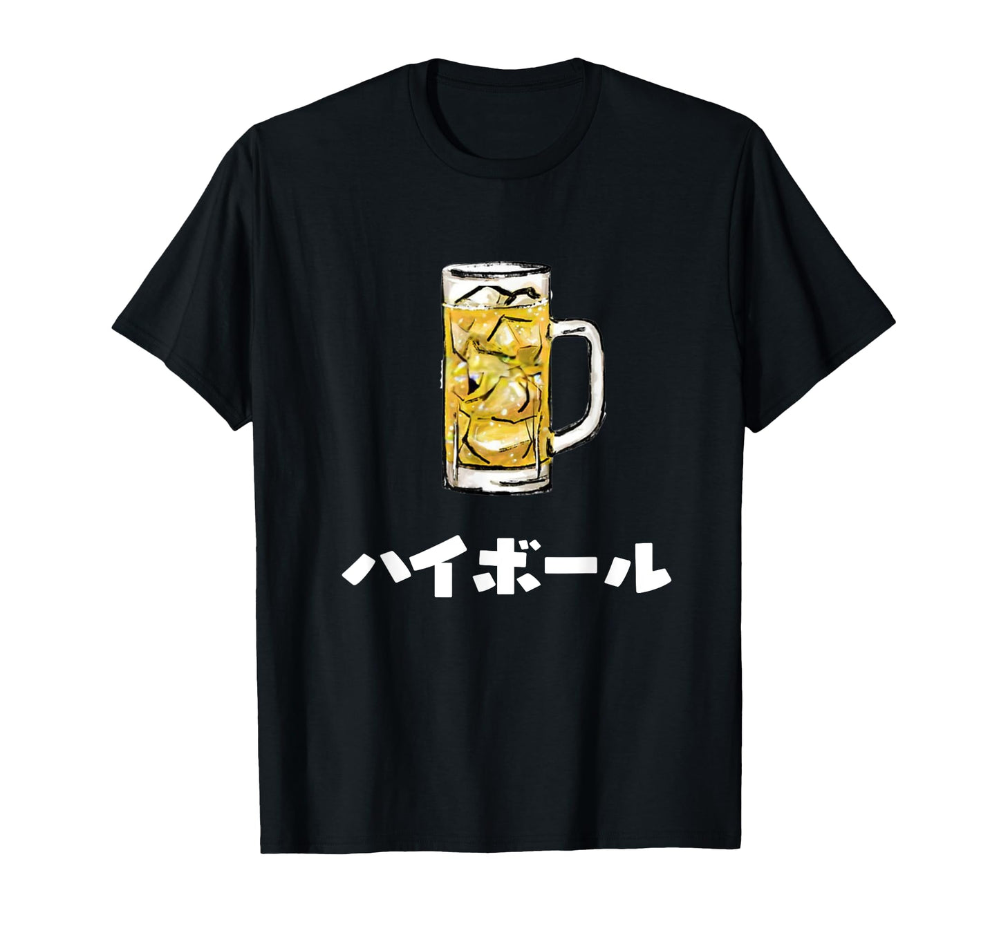 ハイボール, ウィスキー ,Highball in Japanese T-Shirt