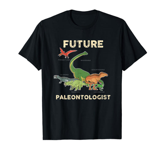 Future Paleontologist Shirt - Fossils Kids & Students Gift