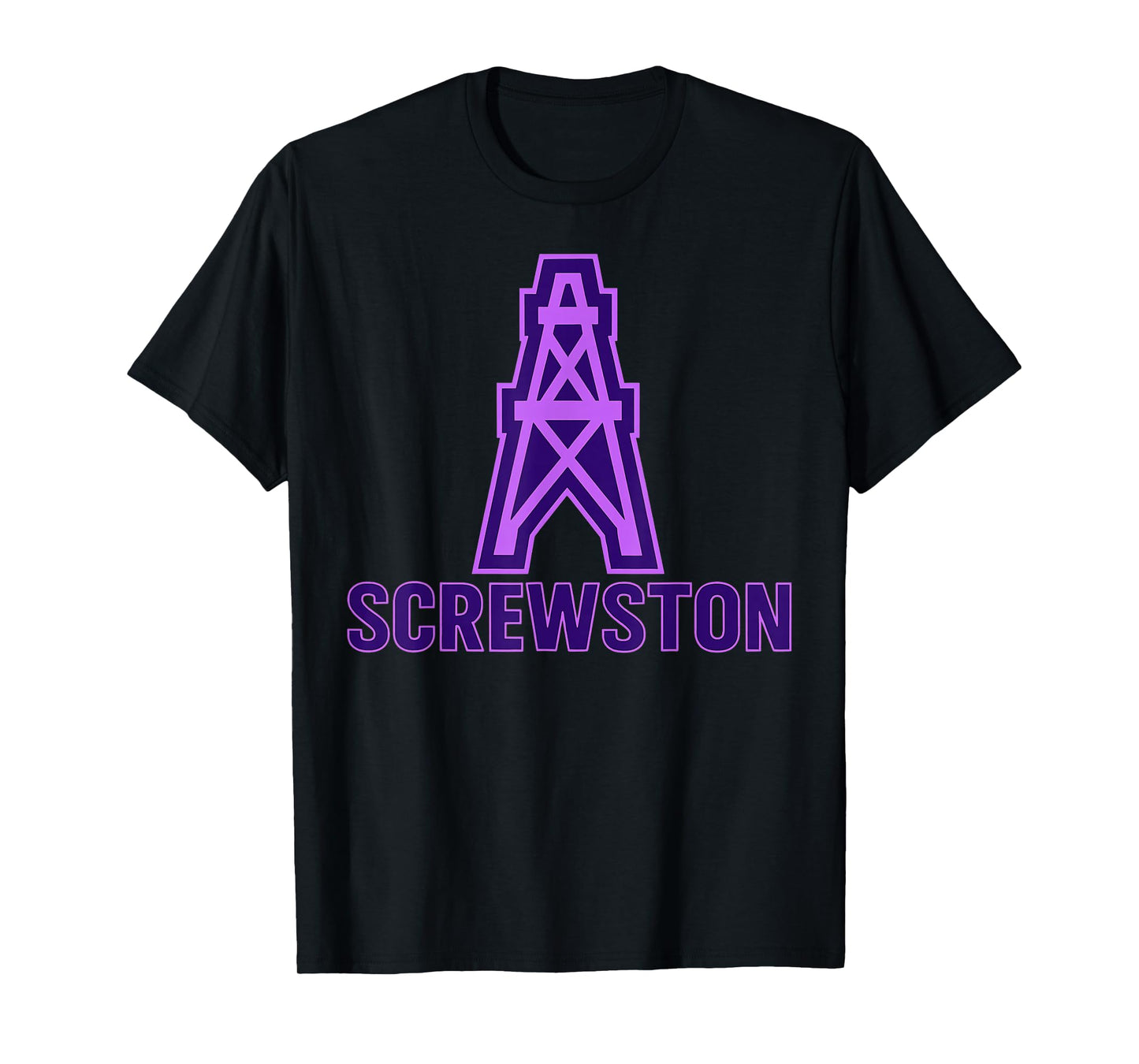 Screwston Texas H-Town Houston Retro T-Shirt