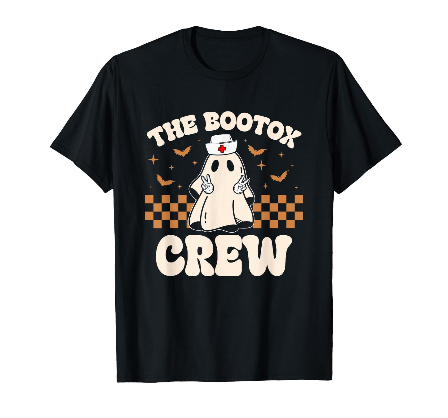 The Botox Crew Halloween Botox Nurse Funny Esthetician Women T-Shirt