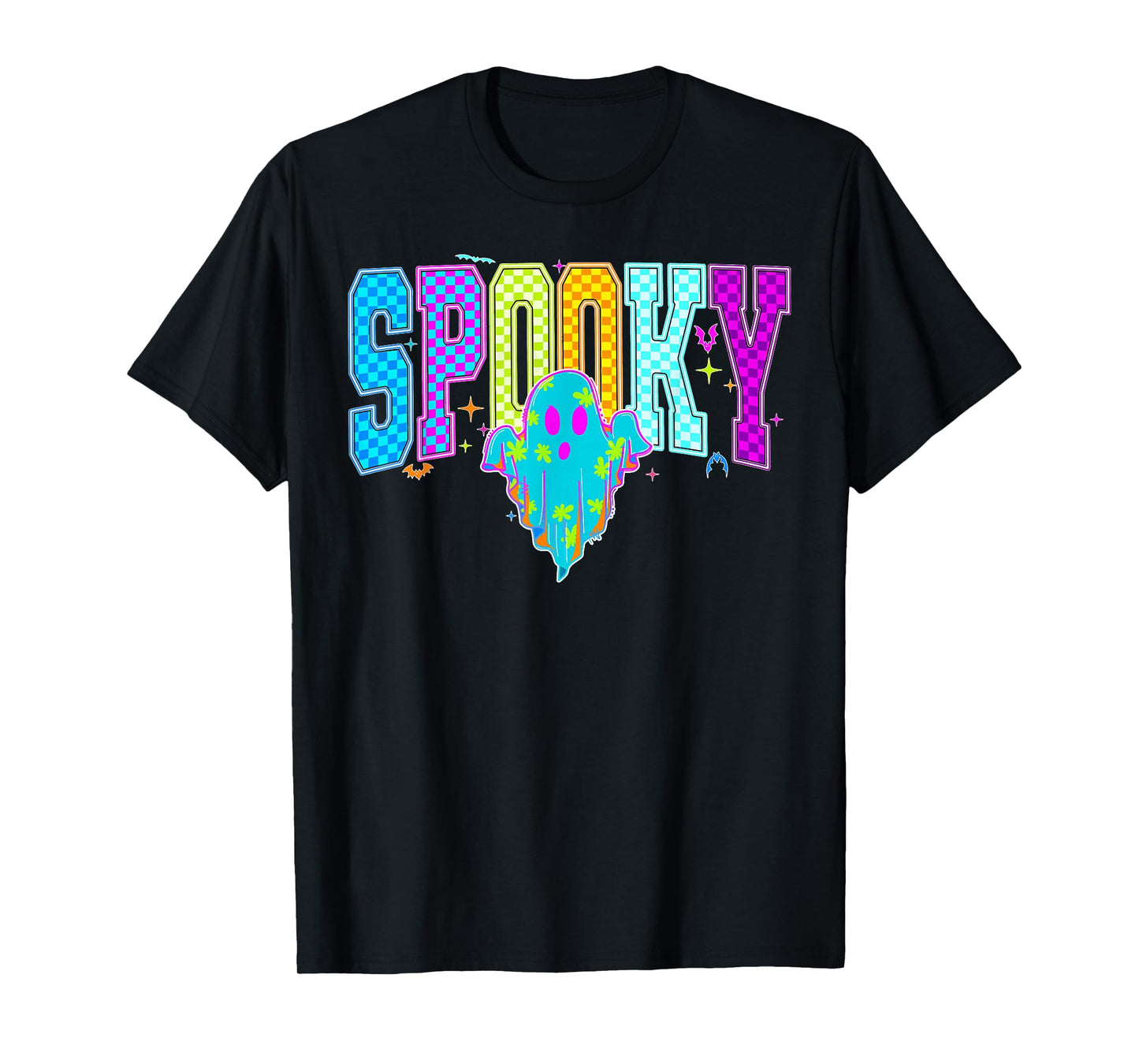 Spooky Season Happy Halloween Funny Ghost Trick Or Treat T-Shirt