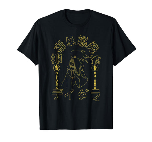 Naruto Shippuden Art is an Explosion with Deidara T-Shirt
