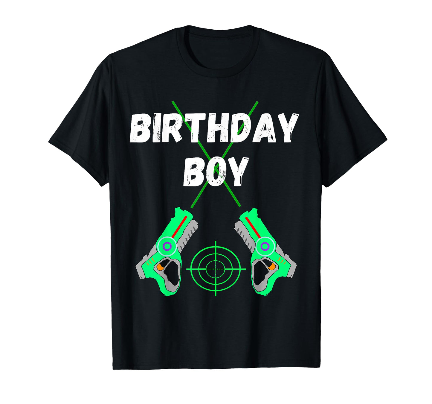 Laser Tag Birthday Boy Party Laser Tag Player Birthday T-Shirt