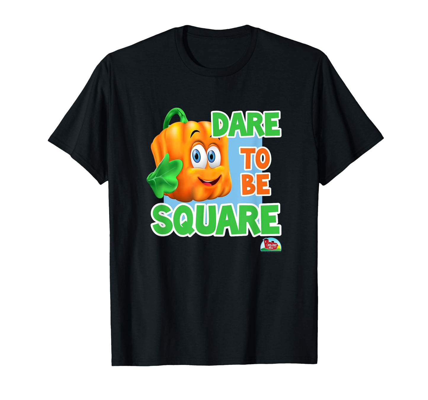 Spookley the Square Pumpkin Dare to be Square Halloween Kids T-Shirt