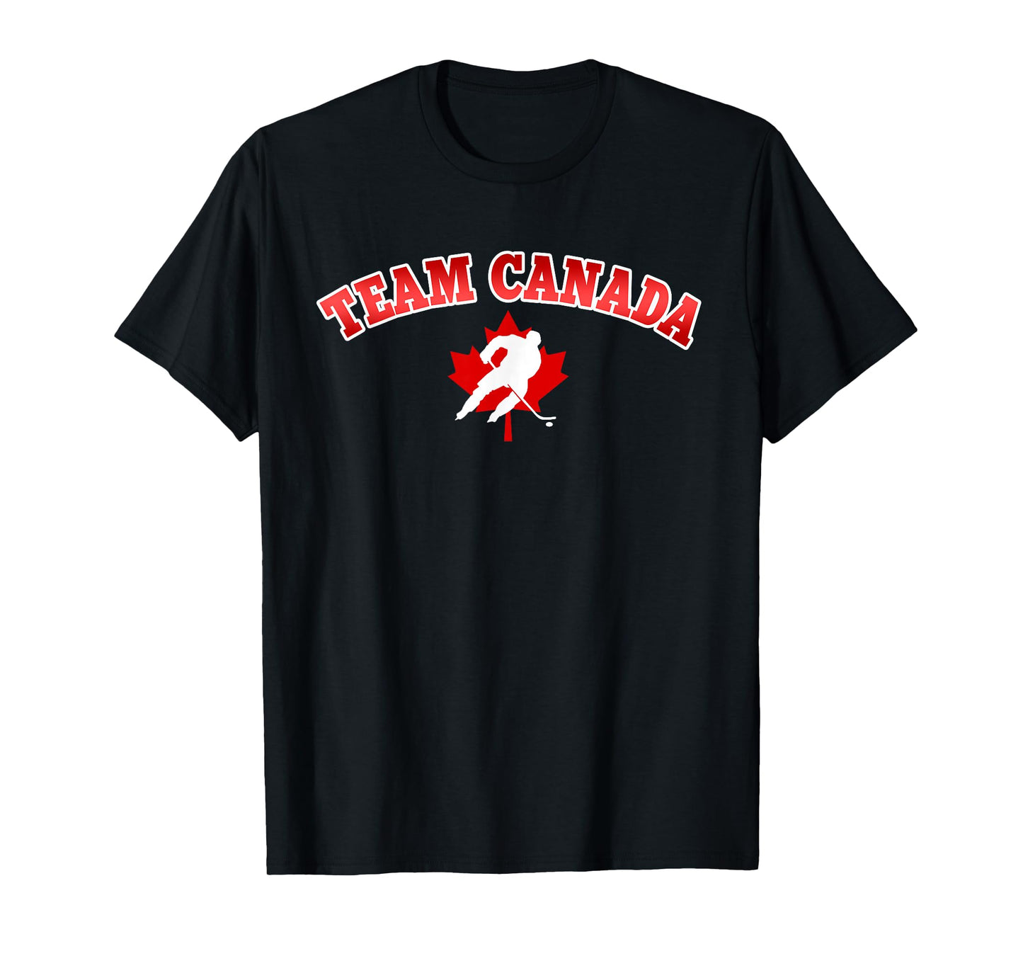 Team Canada Pride Vacation Travel Sports Hockey Player Gift T-Shirt