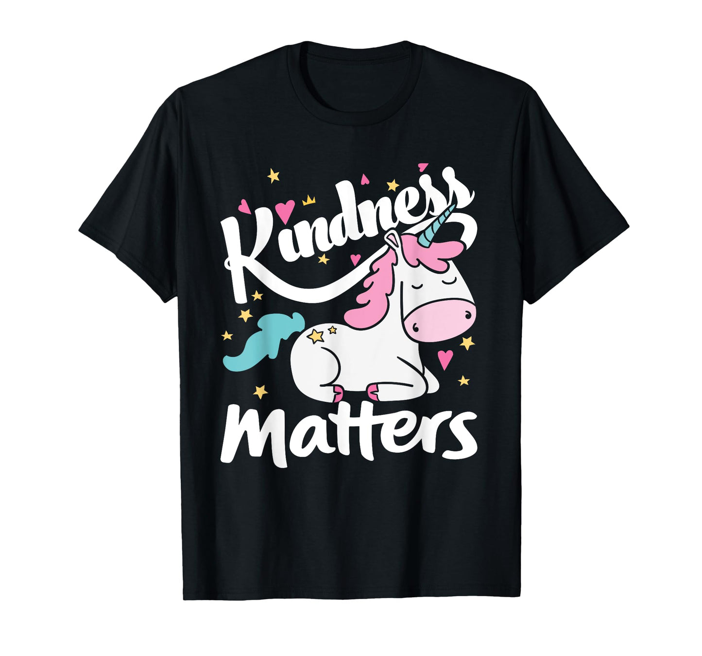 Kindness Matters Unicorn Be Kind Stop Bullies Be Love T-Shirt