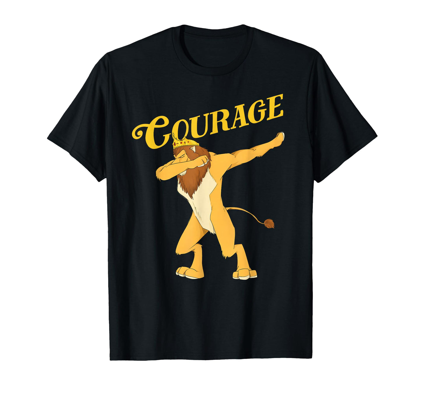 Dabbing Cowardly Lion Shirt-The Wizard Of Oz TShirt -Courage T-Shirt