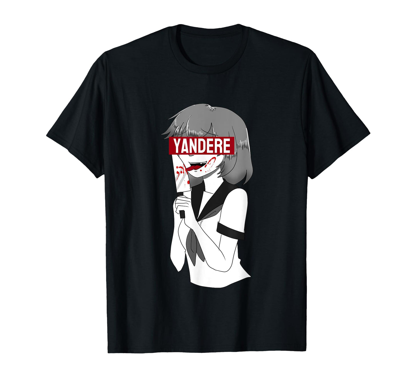 Yandere Anime Girl I Japanese Anime Manga T-Shirt