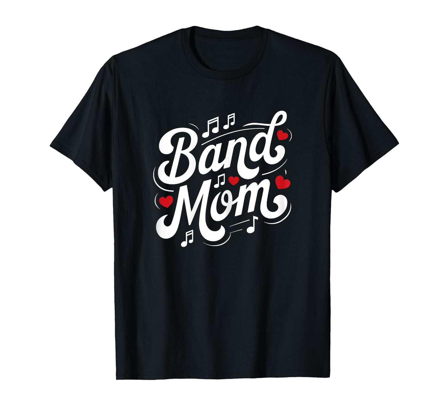 Band Mom Cute School Marching Band Mother Women's T-Shirt