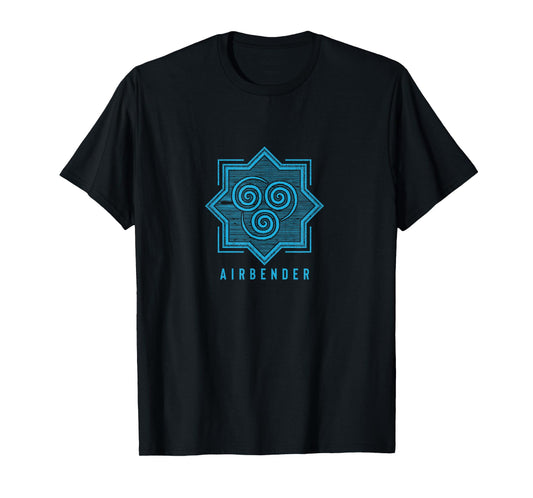 Avatar The Last Airbender Air Tribe Symbolic Mandala T-Shirt