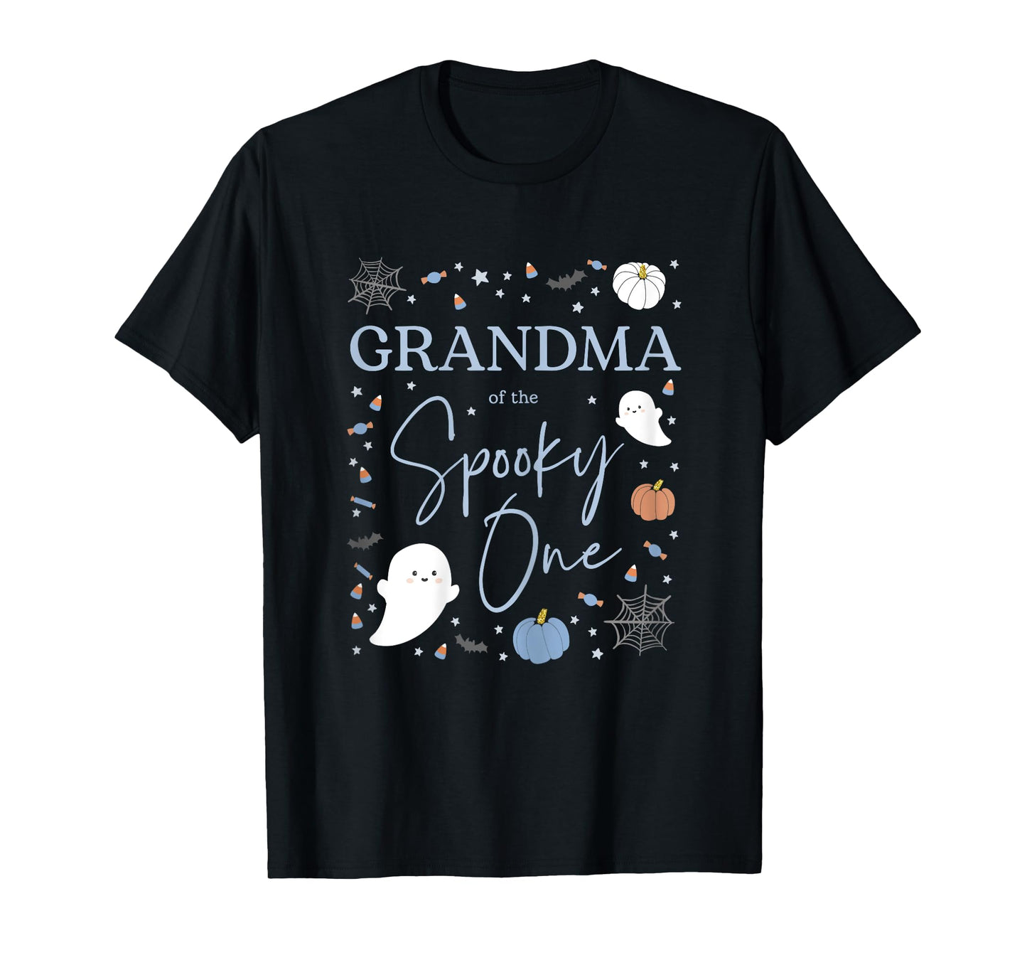 Grandma of the Spooky One First Birthday Boy 1st Halloween T-Shirt