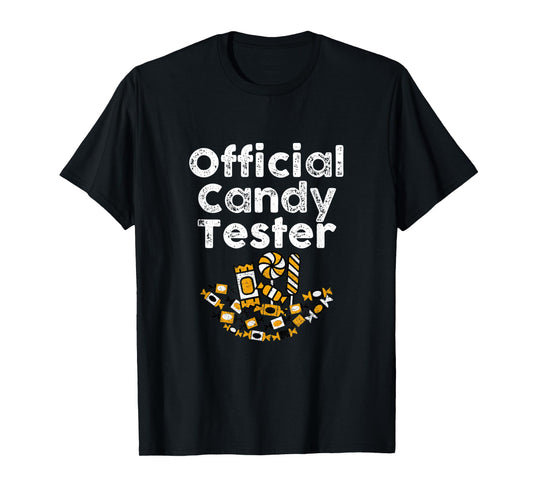 Official Candy Tester Trick or Treat HALLOWEEN CANDY T-Shirt