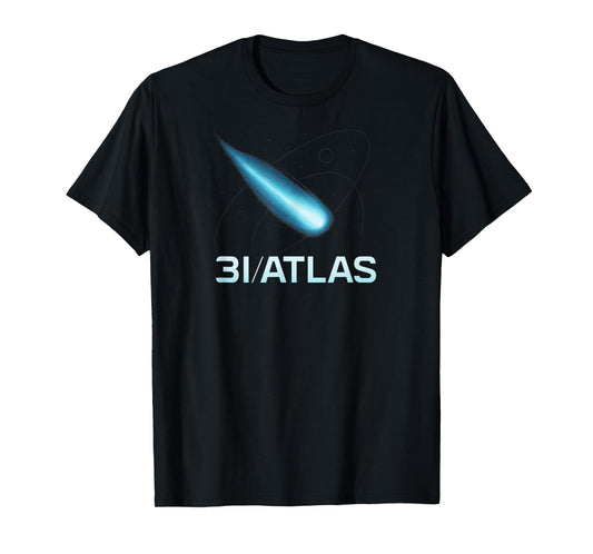 3i Atlas Interstellar Astronomer Comet UFO Alien Mothership T-Shirt