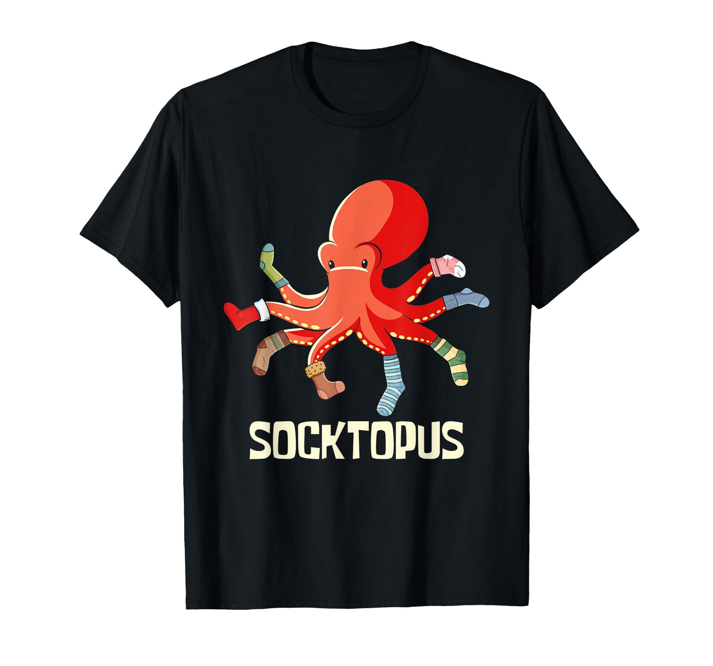 Socktopus - Octopus Lover Sea Creature Marine Scuba Diver T-Shirt