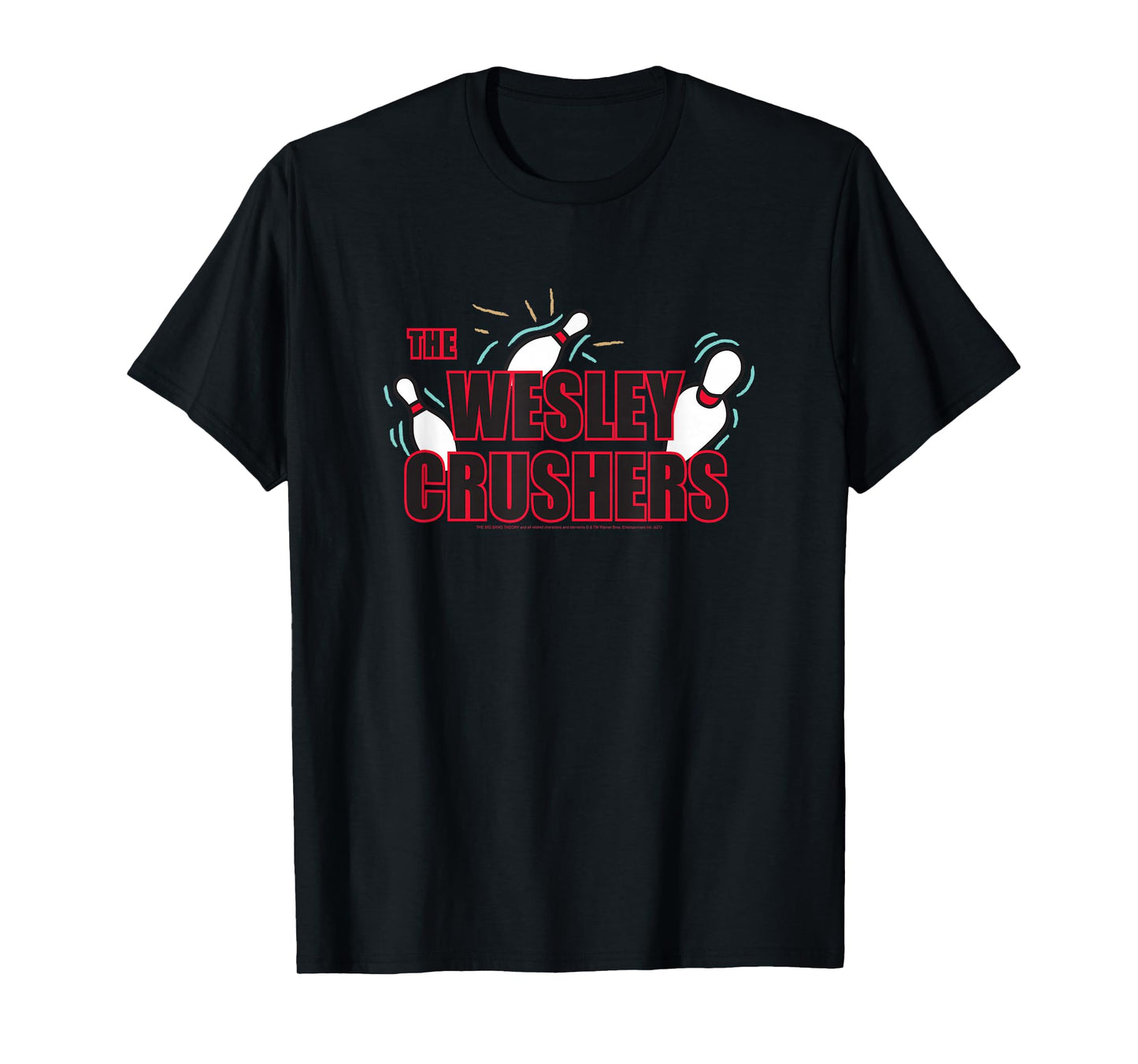 The Big Bang Theory Wesley Crushers Bowling TV Show T-Shirt