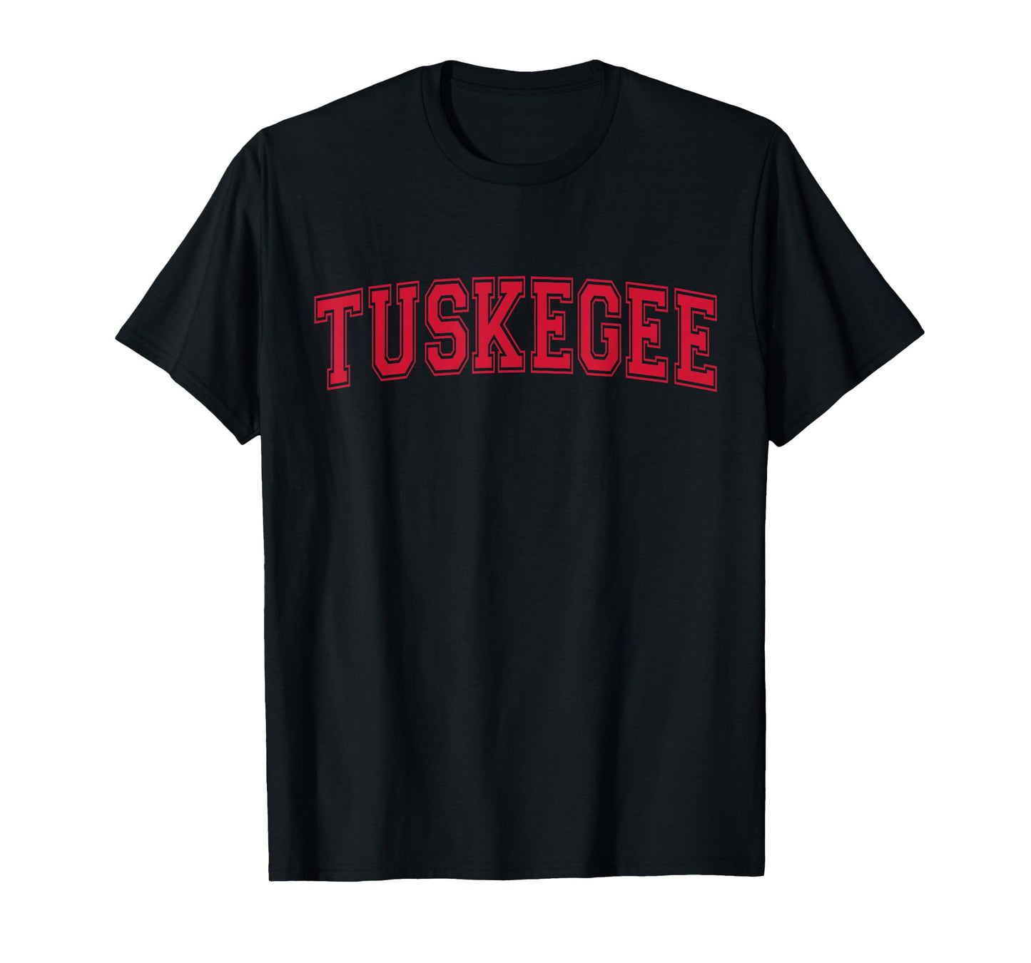 TUSKEGEE ALABAMA VARSITY STYLE ARCHED T-Shirt