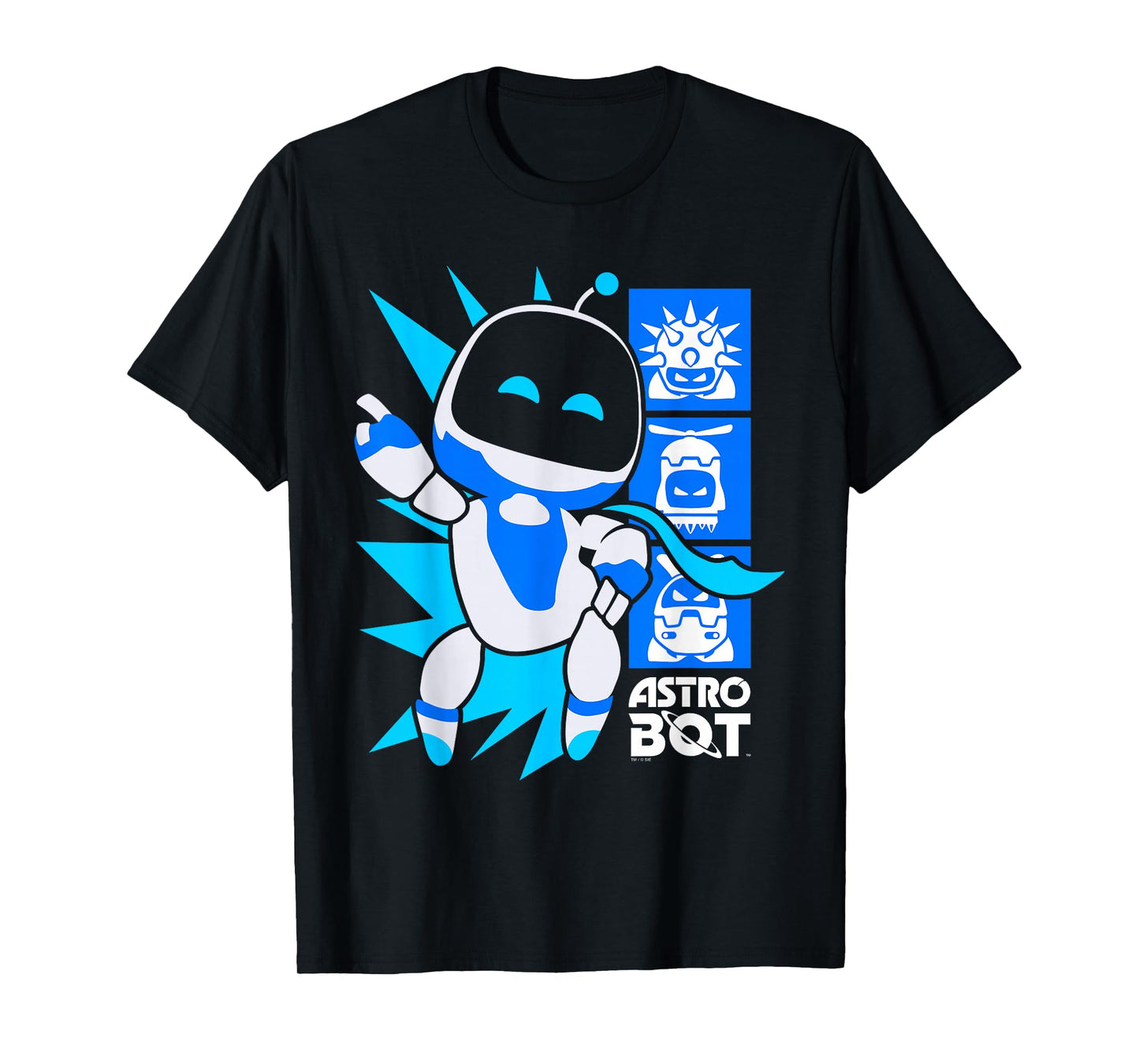 Astro Bot Rescue Mission Victory Pose Video Game T-Shirt