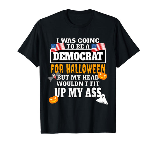 Halloween Political Costume Pro Republican Anti Democrat T-Shirt
