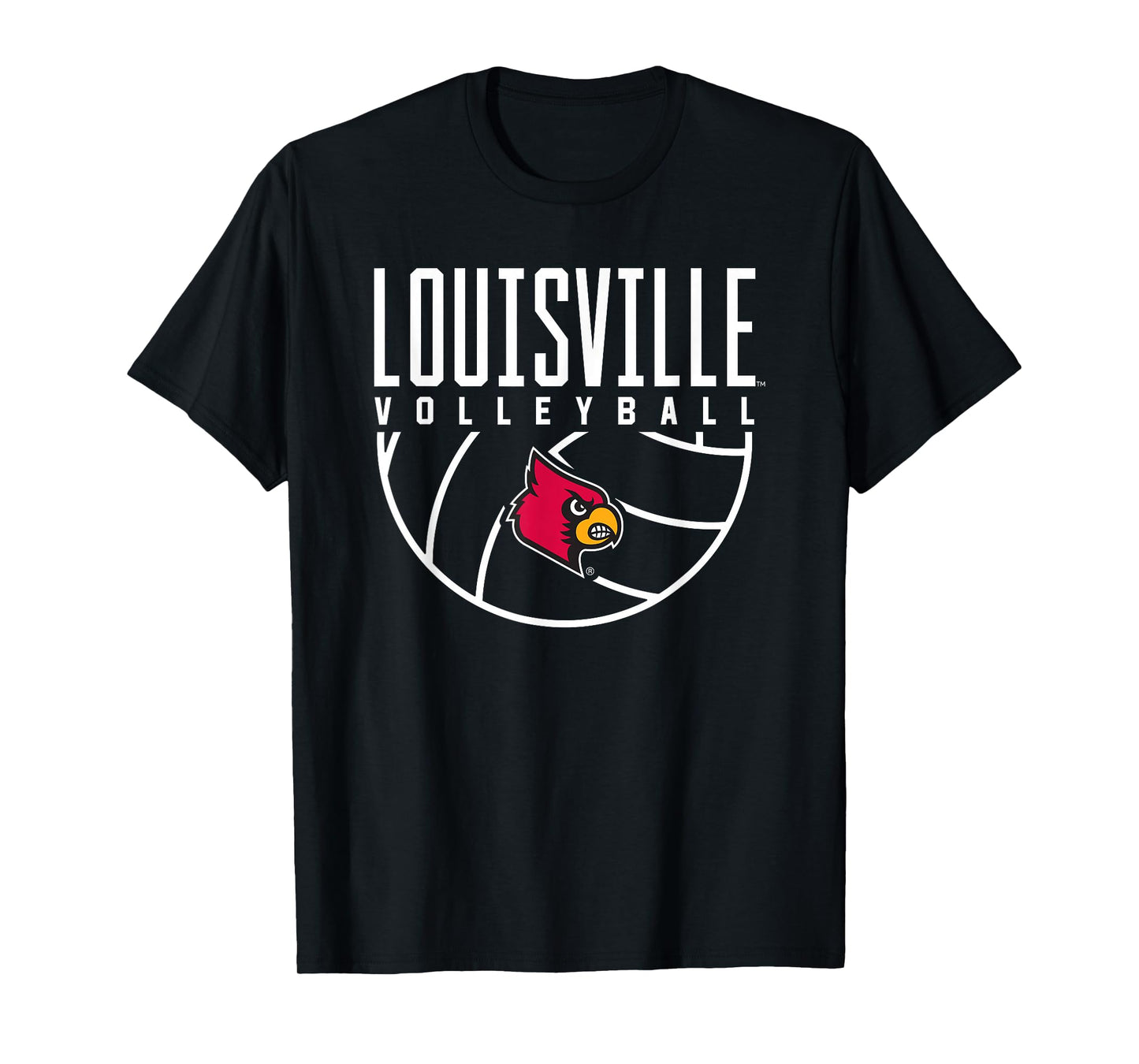 University of Louisville Cardinals Volleyball Arch T-Shirt