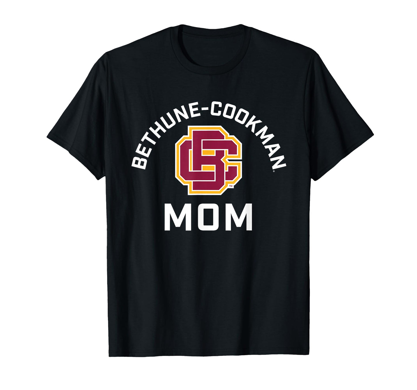 Bethune-Cookman University Wildcats Arched Mom T-Shirt