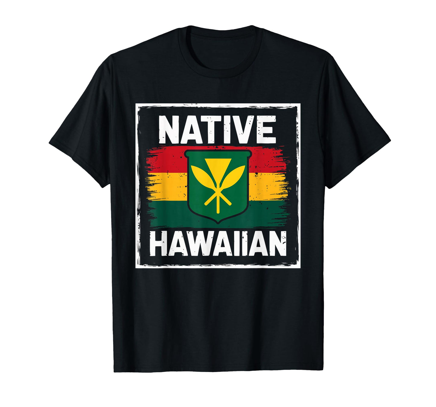 Kanaka Maoli Native Hawaiian Islands Hawaii Flag T-Shirt
