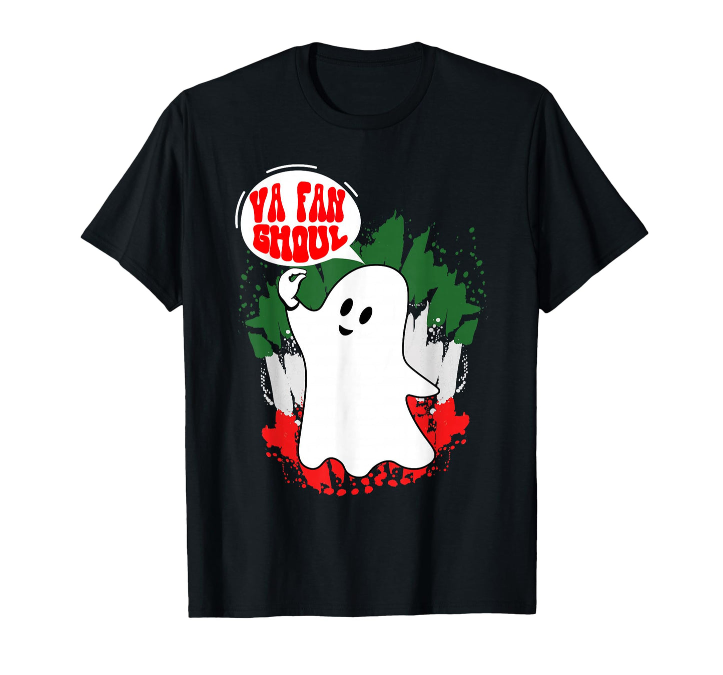 Va Fan Ghoul For Men Women Italian Funny Halloween Ghost T-Shirt