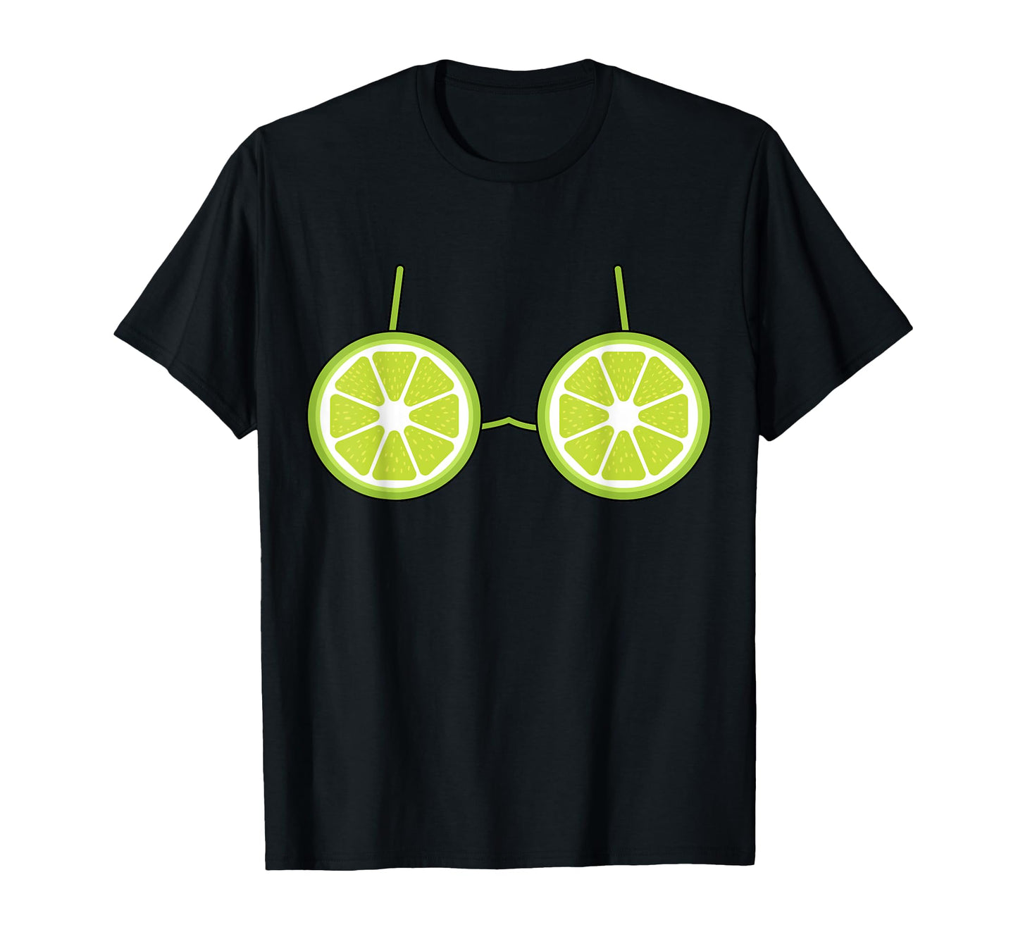 Lime Bra Costume Cute Easy Fruit Halloween Gift T-Shirt