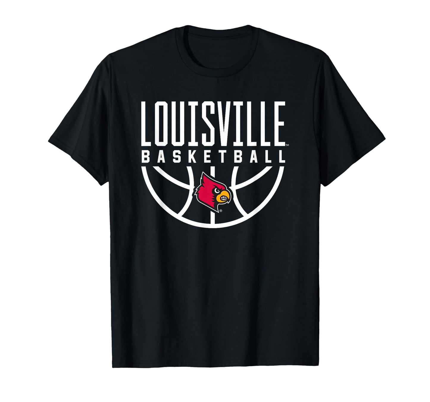 University of Louisville Cardinals Basketball Arch T-Shirt