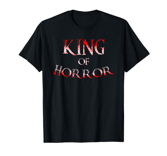 Cool Horror Art for Men Boys Dad Scary Horror Movie Lover T-Shirt