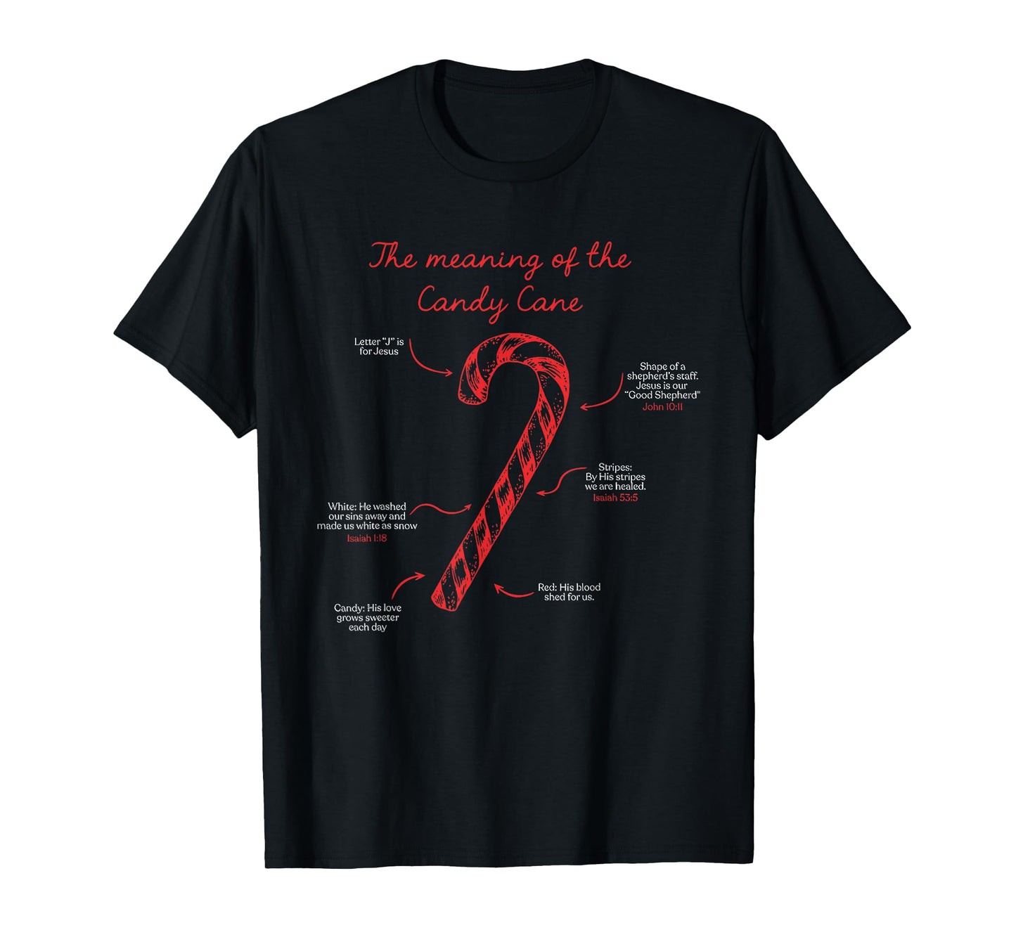 The Meaning of The Candy Cane T-Shirt