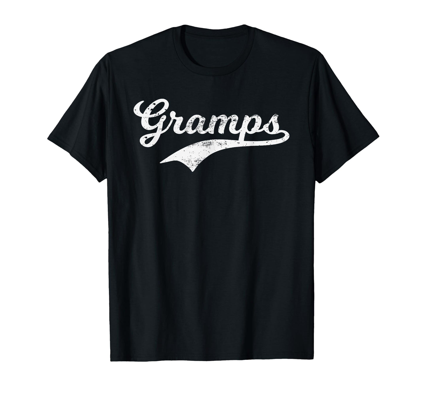 Gramps Grandpa Grandad Father's Day Gift Baseball Style Pops T-Shirt
