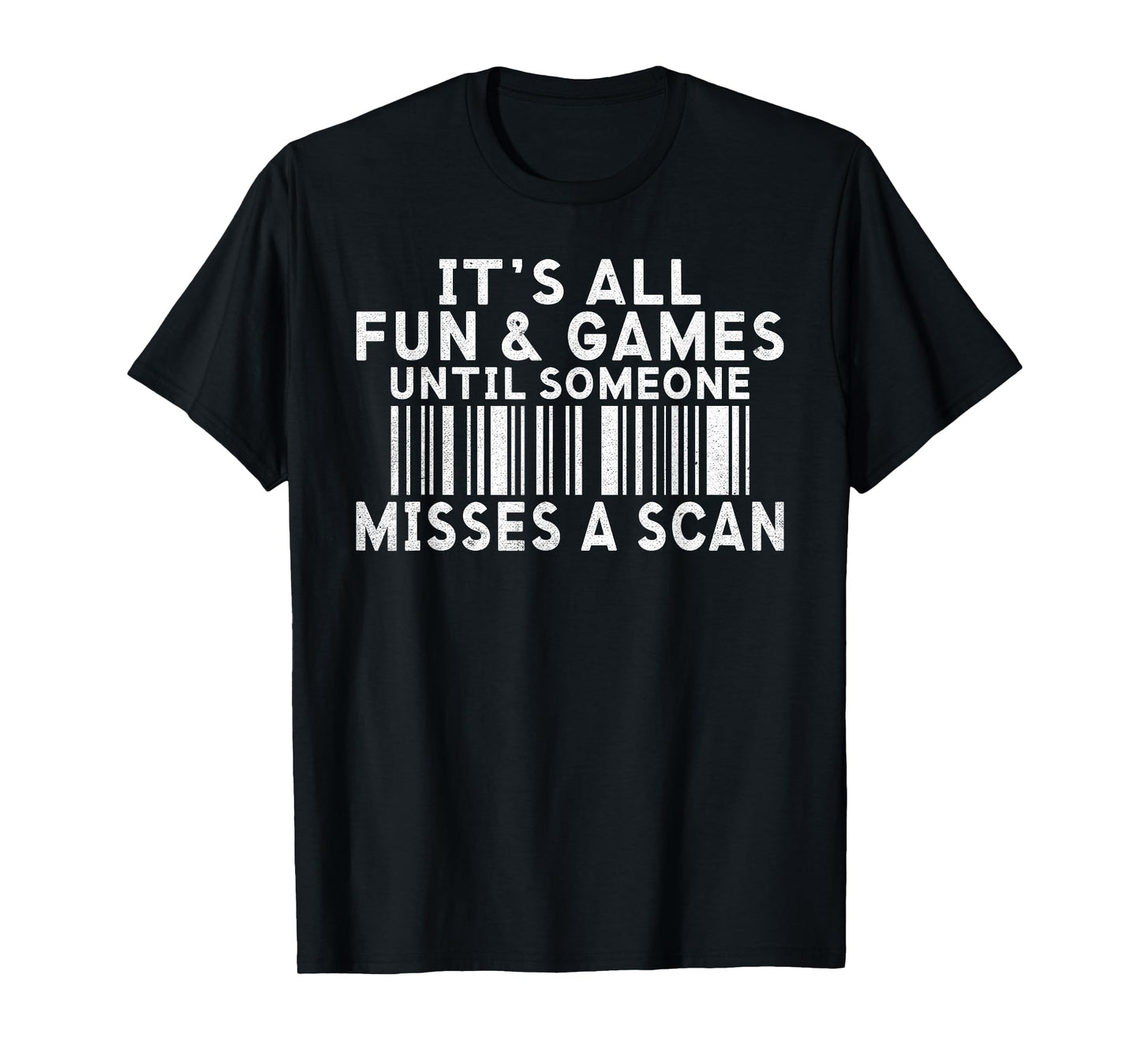Its all Fun and Games until someone misses a Scan Postal T-Shirt