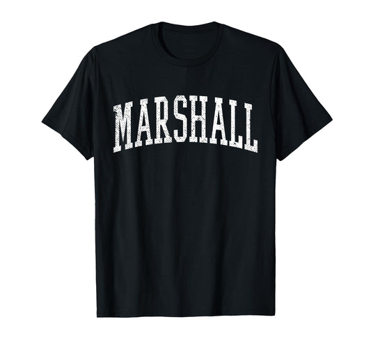 Varsity Distressed Marshall T-Shirt