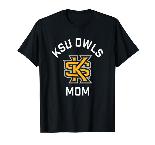 Kennesaw State University Owls Arched Mom T-Shirt