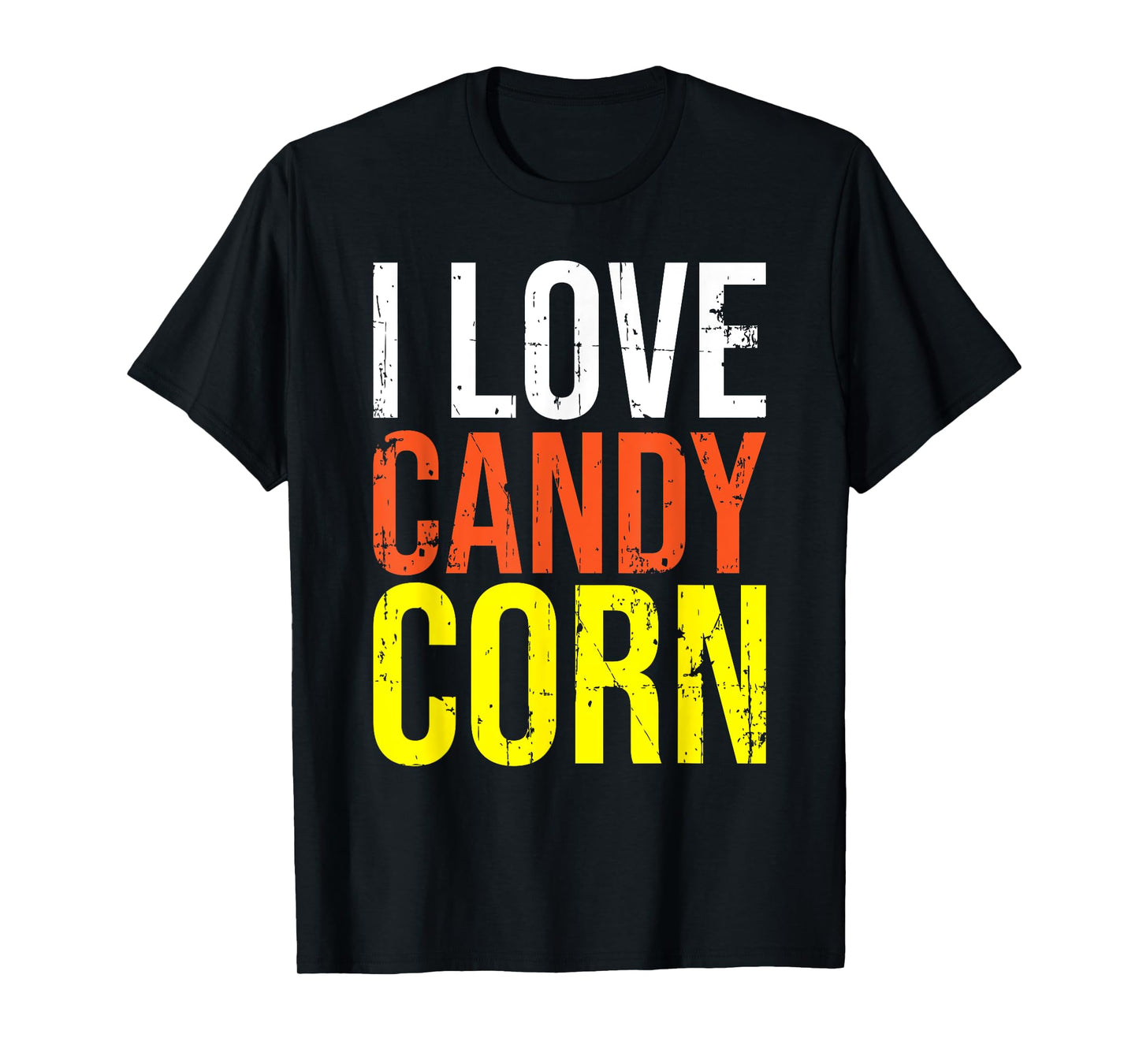 Halloween Candy Corn Funny Costume Men Women Kids Gifts T-Shirt