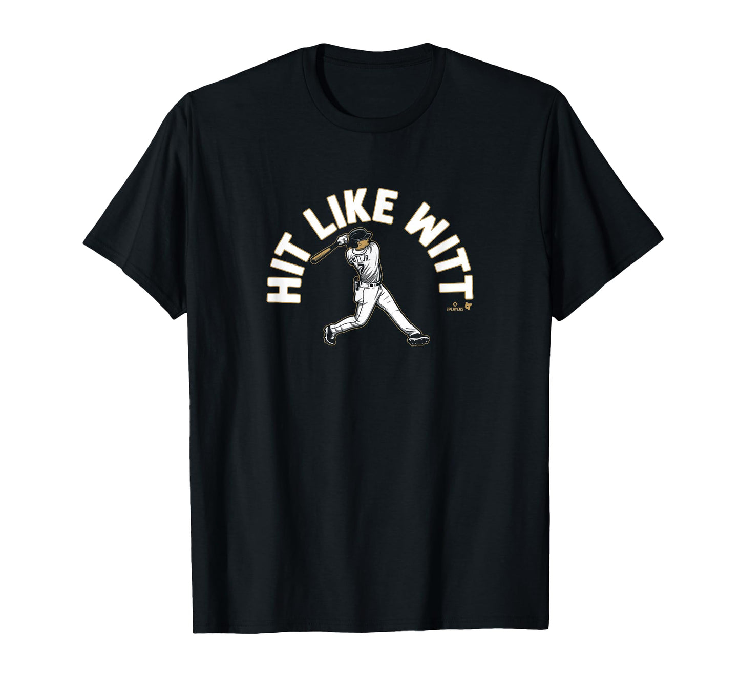 Bobby WITT Jr: Hit Like WITT - Kansas City Baseball T-Shirt